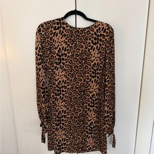 Dress the Population Animal Print Dress